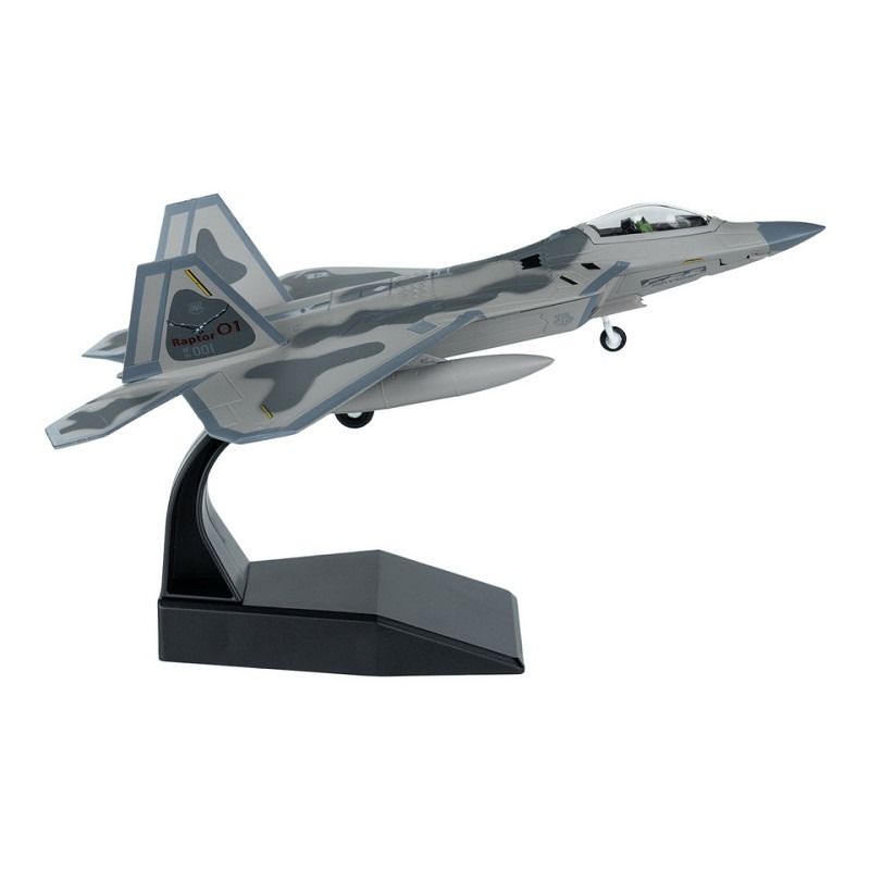 Die-cast Model F-22 Raptor US Air force 1:100