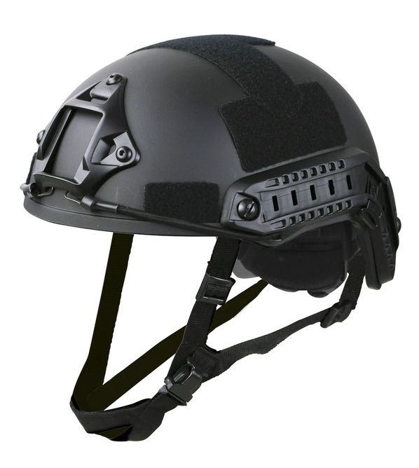 Fast airsoft helm zwart