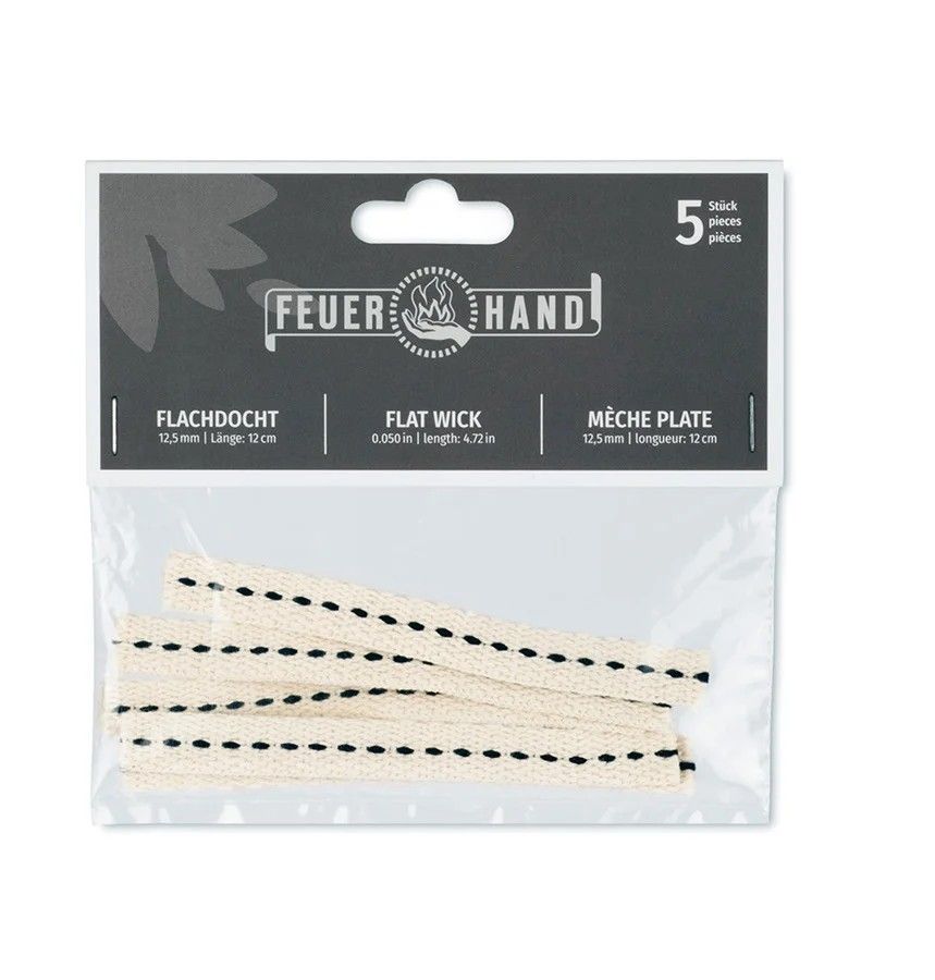 Lont Feuerhand 12 mm 5 stuks