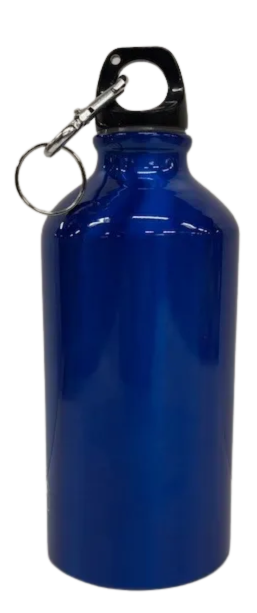 Aluminium fles T1 Highlander 0.5 l. blauw