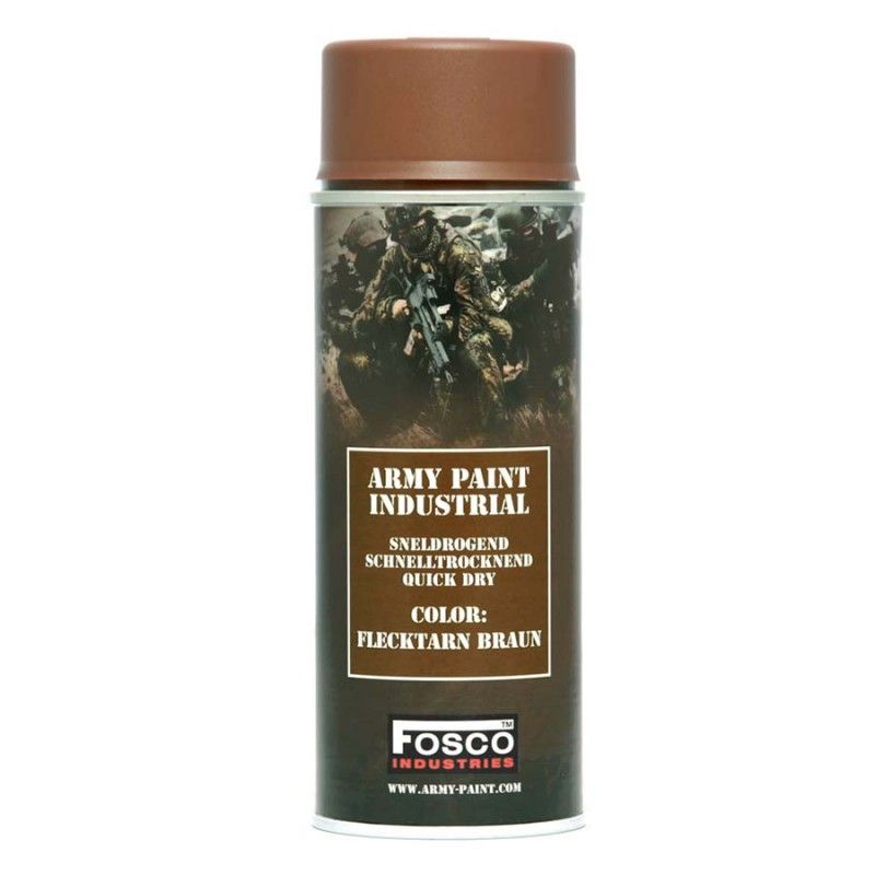 Verf spuitbus 400 ml. bruin, Flecktarn Braun