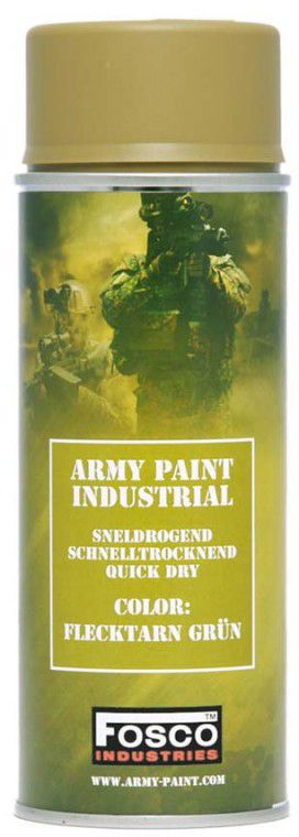 Verf spuitbus 400 ml. groen, Flecktarn Grün
