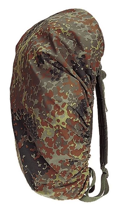 Regenhoes rugzak 80 liter Duitse camo