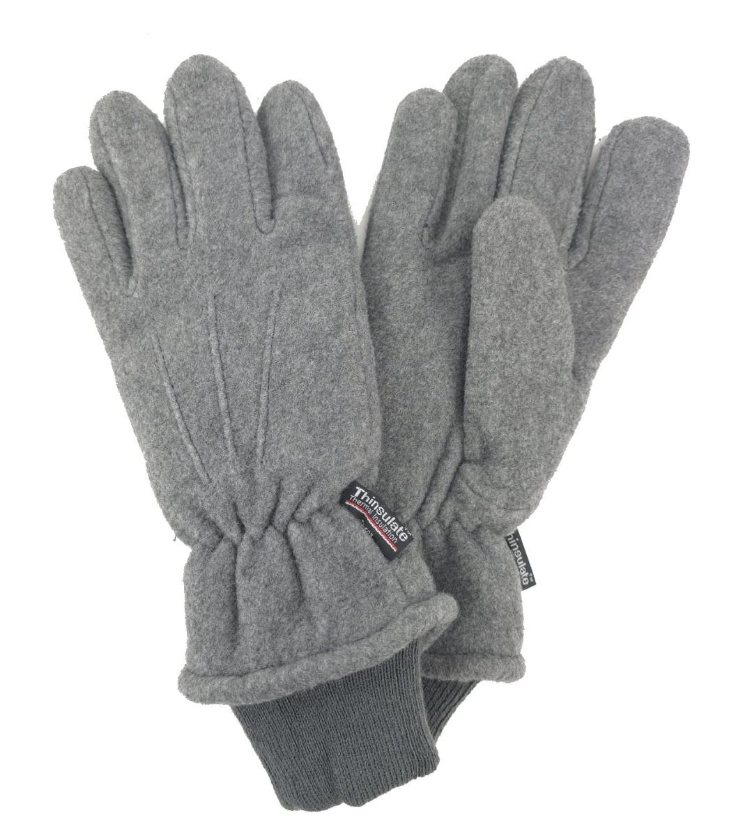 Handschoen fleece Thinsulate grijs