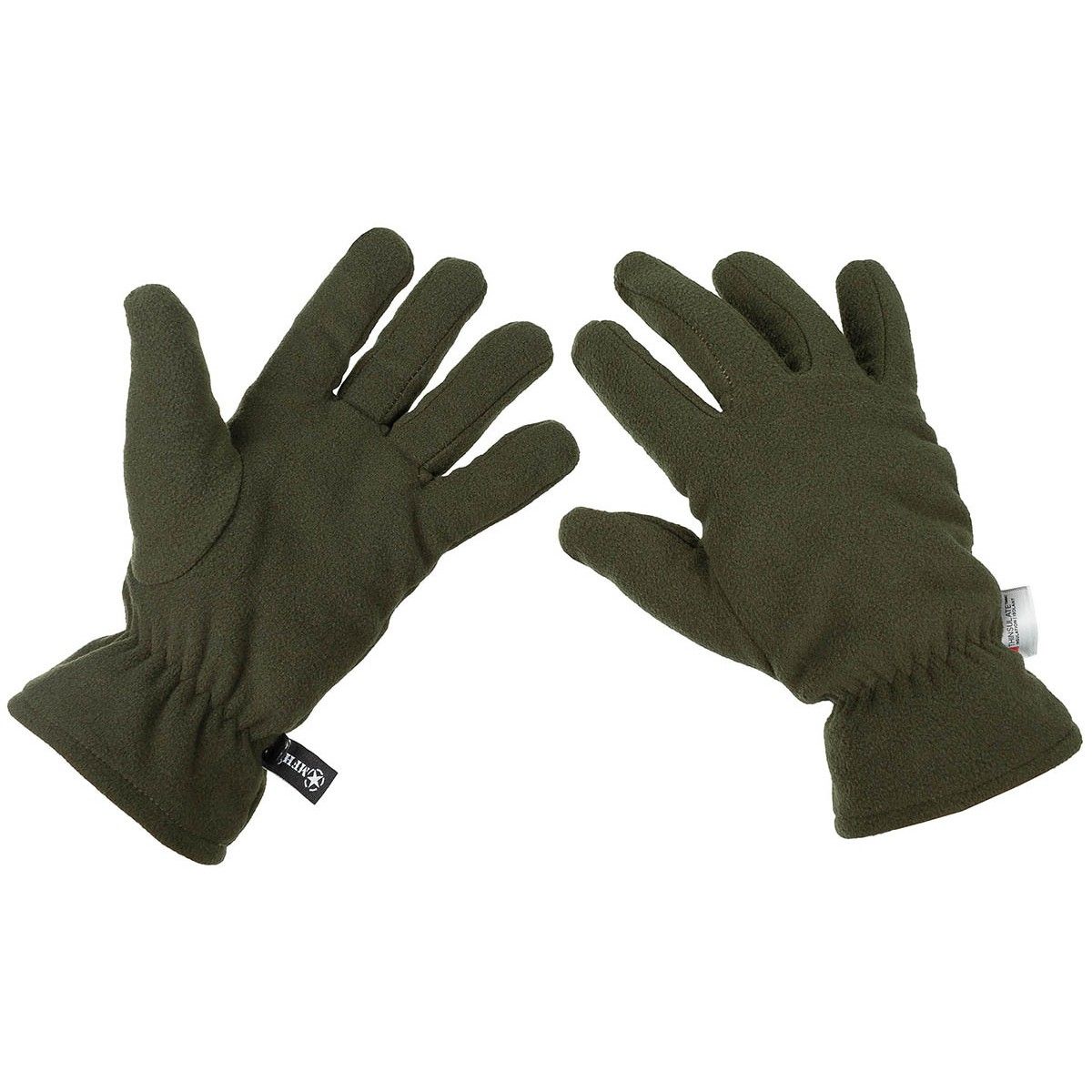 Handschoen fleece Thinsulate leger groen