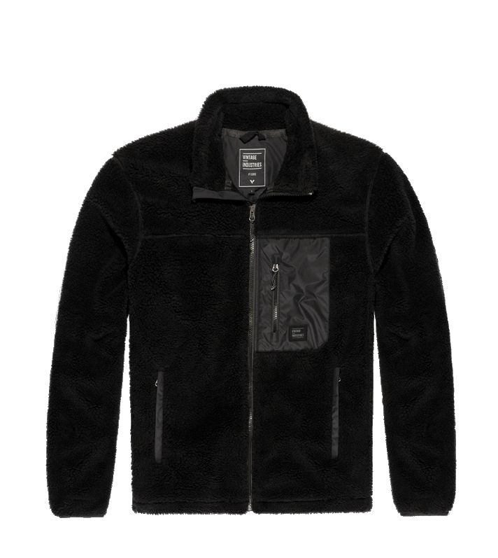 Fleece vest Kodi Sherpa zwart