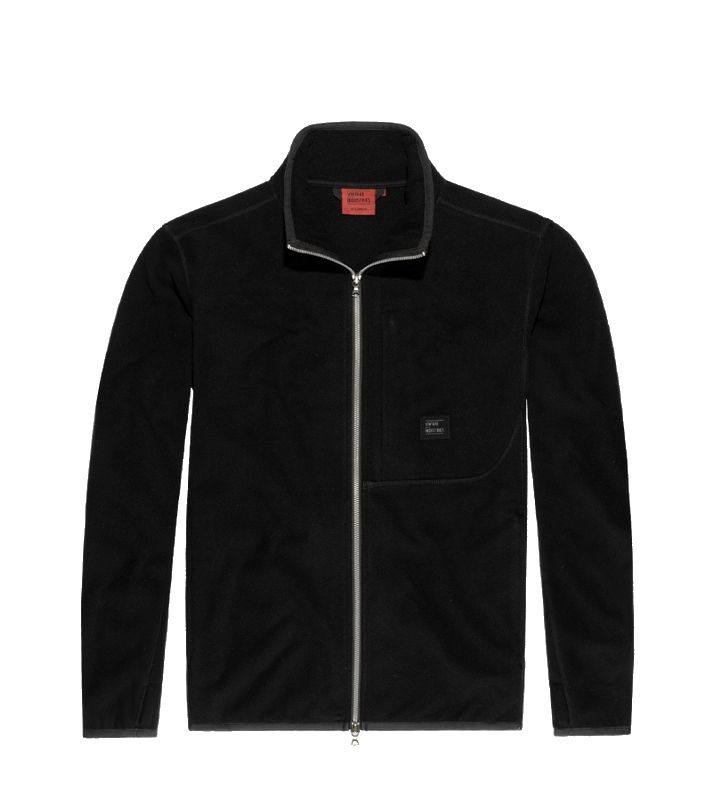 Fleece vest Rock zwart