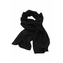 Fleece sjaal zwart 