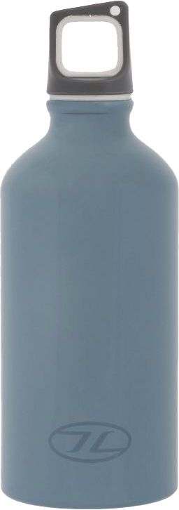 Aluminium fles 0.5 l. grijs