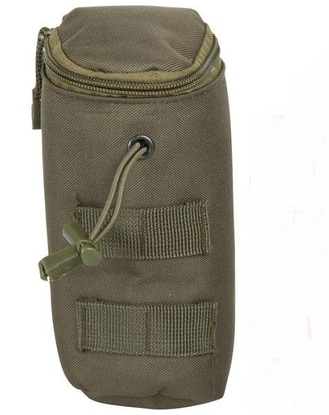 Opbouwtas BB fles of 1/2 liter drinkflesje groen