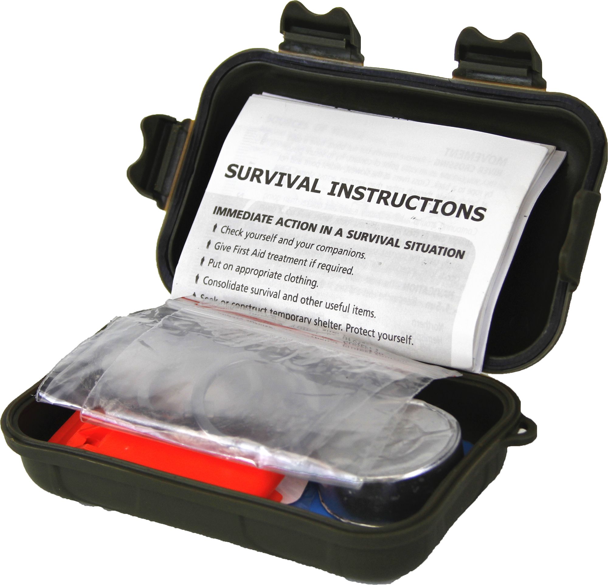Combat Survival kit groen 