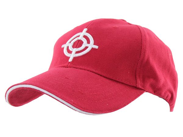 Baseball cap Fostex rood, wit logo