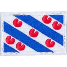 Embleem opstrijkbaar vlag Friesland
