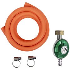 Bo-Camp drukregelaar 1 meter slang 30 mbar