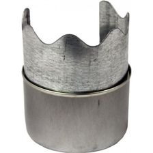 Gel brander met windscherm