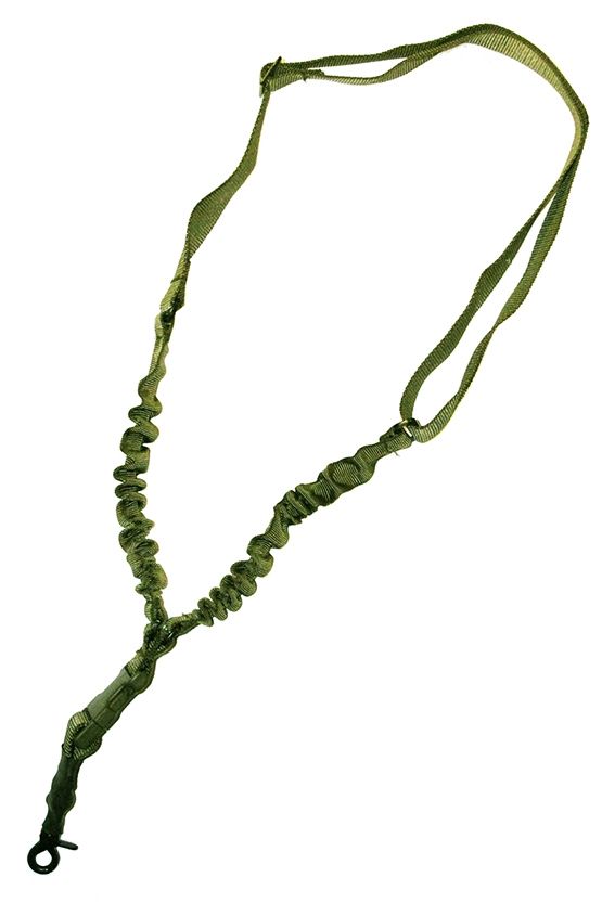 Geweer riem met demper groen