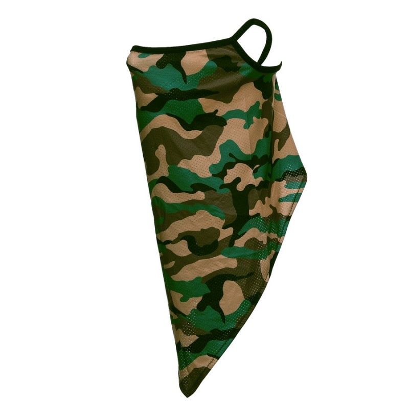 Gezichtsmasker met oorlus Woodland style 7