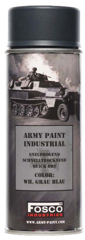 Verf spuitbus 400 ml. grjis-blauw, WH Grau Blau