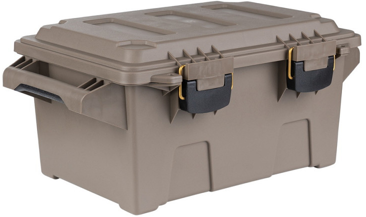 Munitiekist kunststof compact grijs