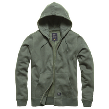 Hoodie met rits Redstone grijs