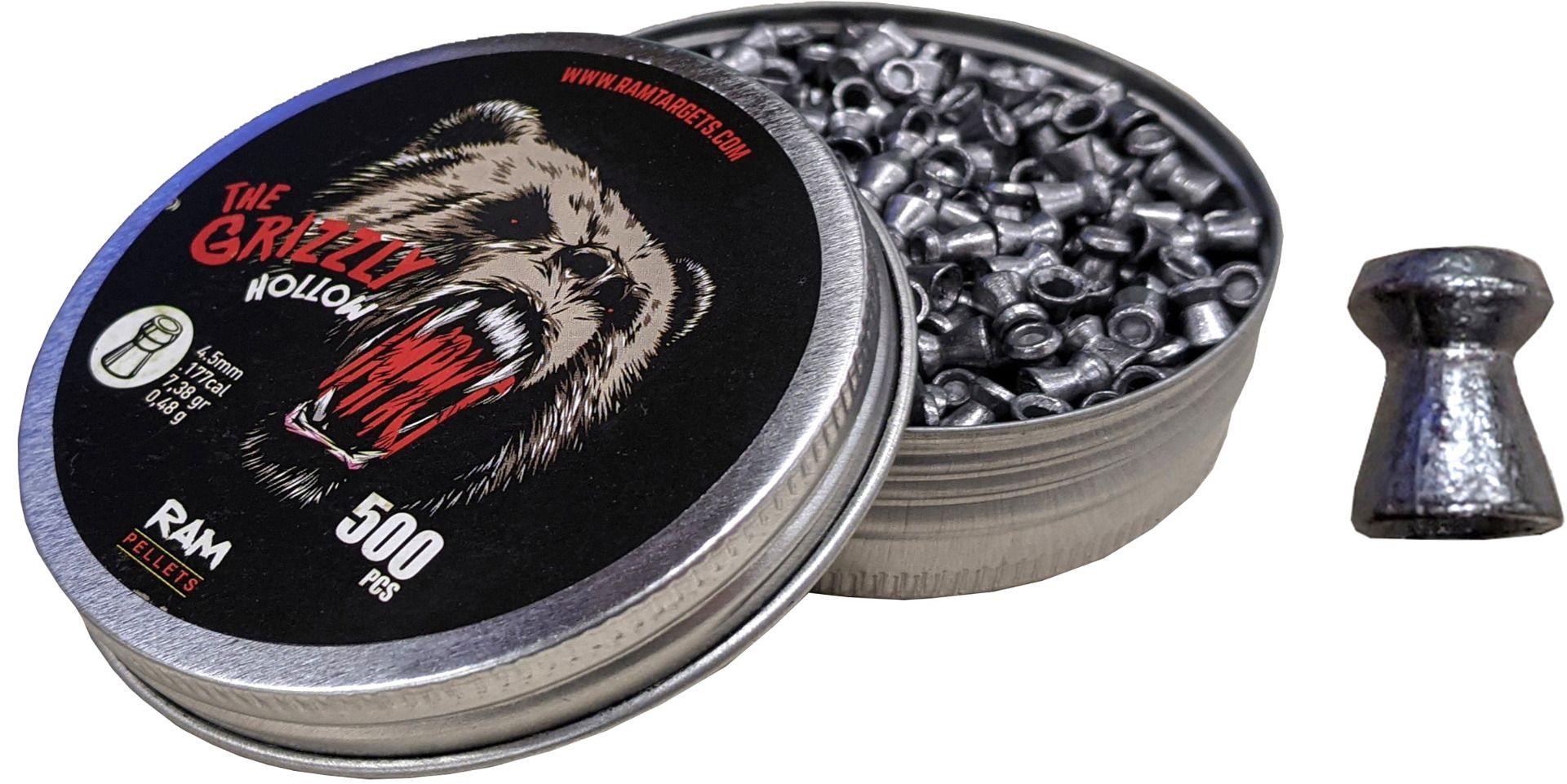 Bukskogeltjes Grizzly 4.5 mm
