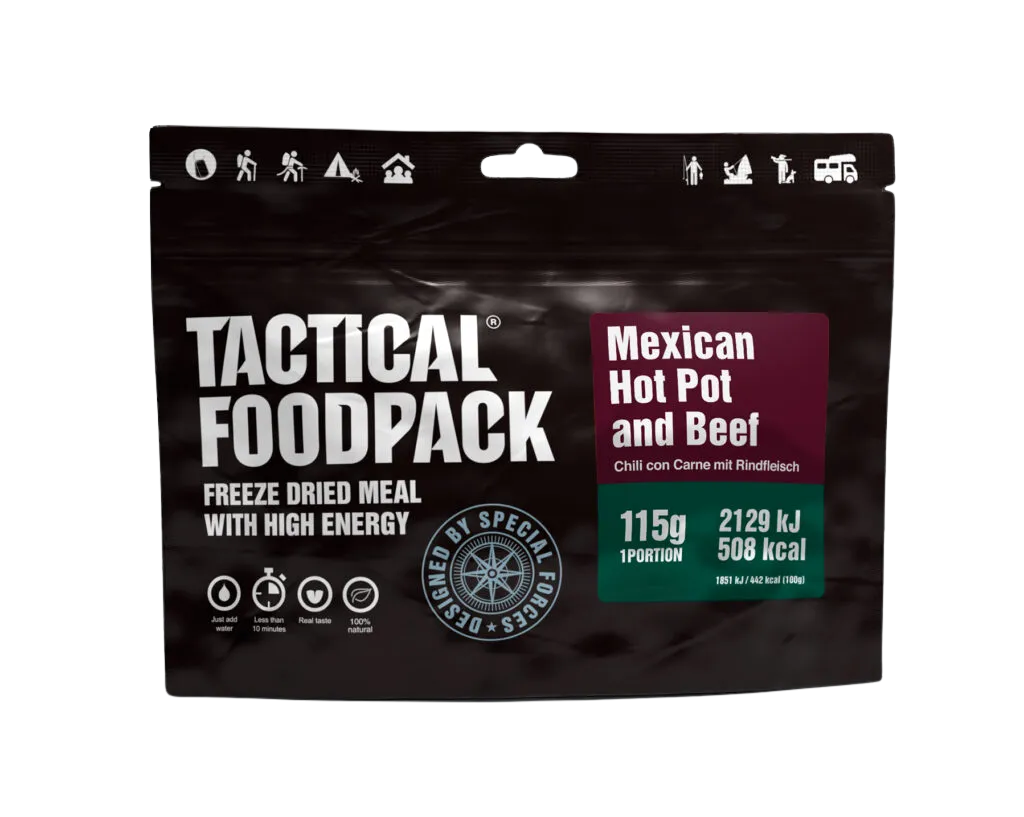 Foodpack chili con carne met rundvlees