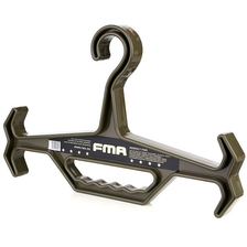 Kleerhanger voor zware vesten tot 60 kg groen