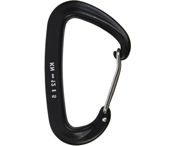 Karabijnhaak hangmat Ultralight zwart 