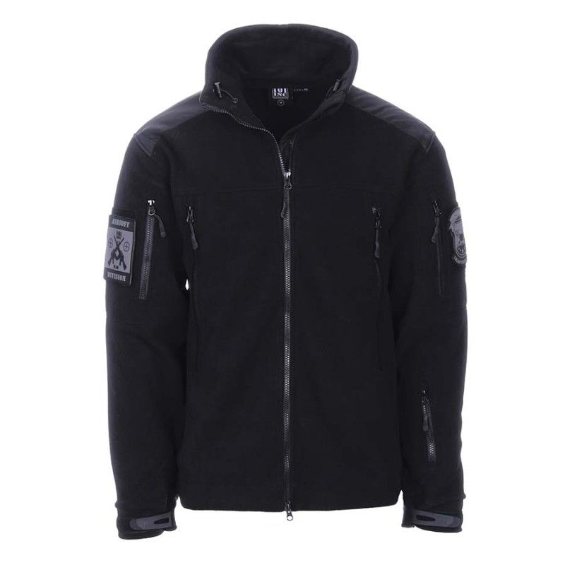 Heavy Duty fleece vest zwart