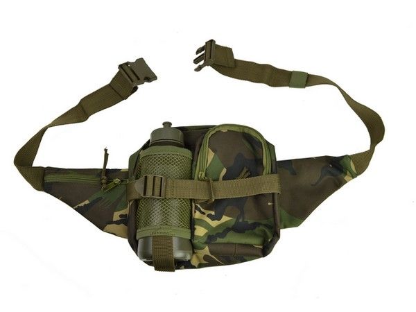 Heuptas met drinkfles NL camo 