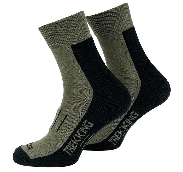 Trekking sokken Coolmax 101 Inc. zwart / groen