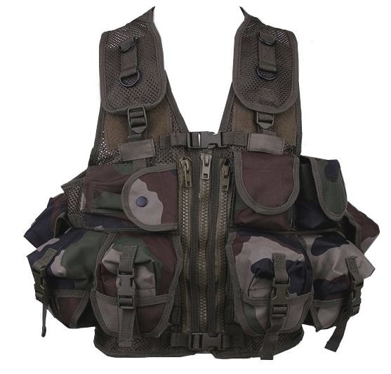 Tactical vest Ranger Franse camo 