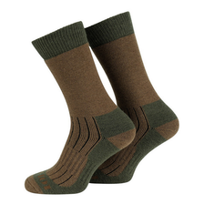 Outdoor sokken Merino 101 Inc. bruin / groen