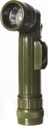 Hoeklamp led groot groen 