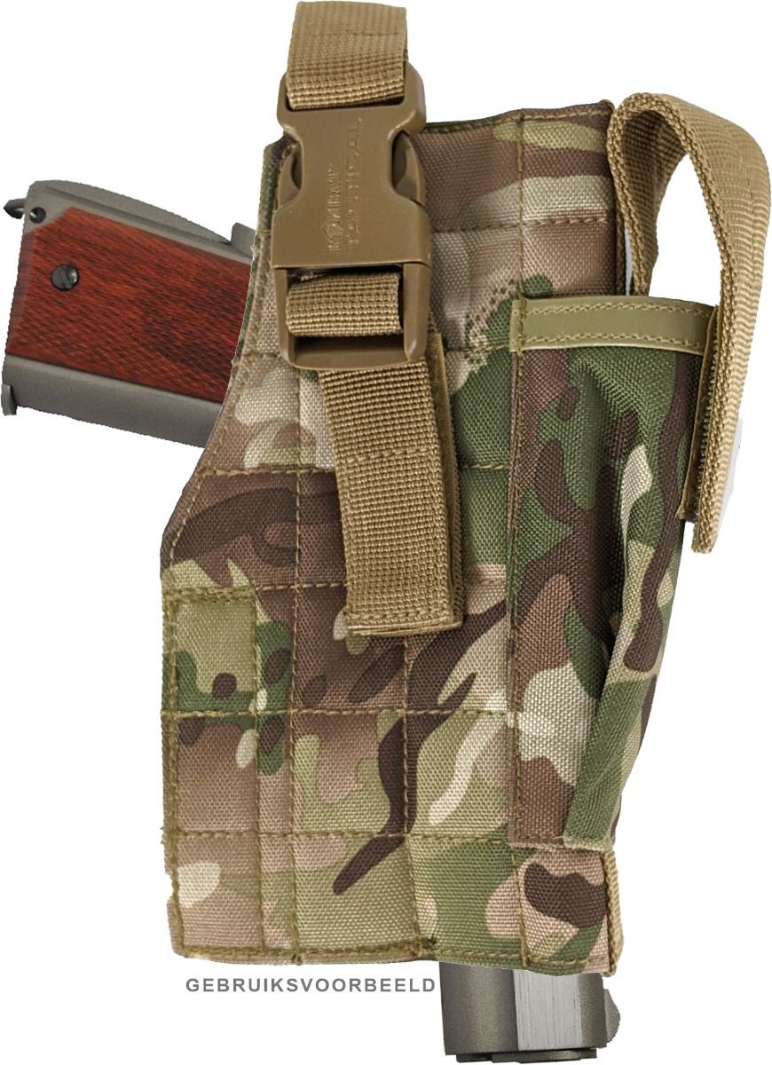 Opbouw pistool holster BTP