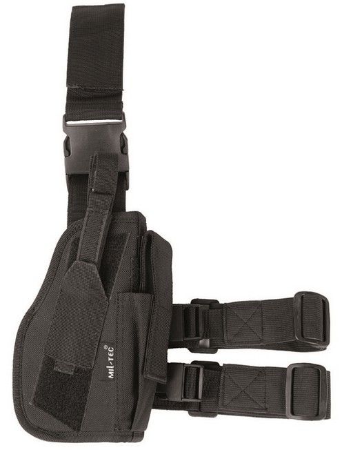 Been holster Xtreme Mil-Tec rechts zwart