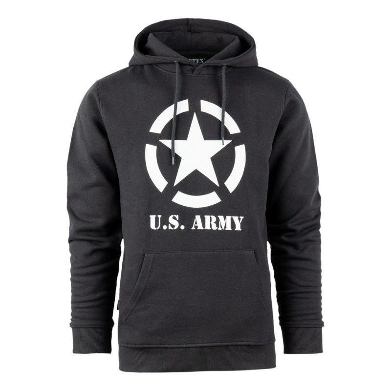 Hoodie Allied Star donker grijs