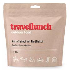Travelluch aardappel stampot met rundvlees
