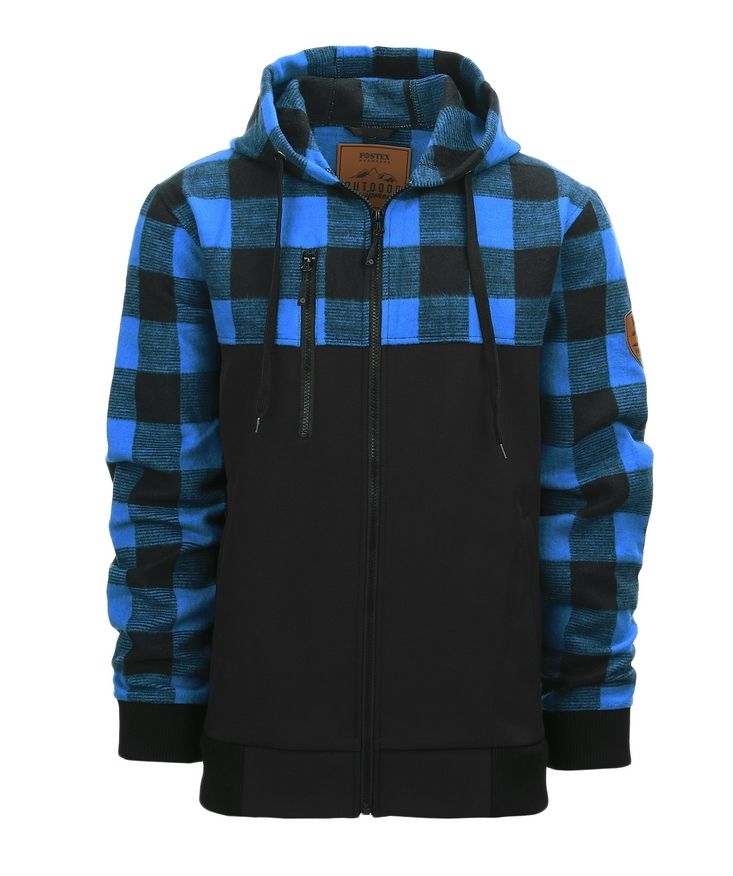 Houthakkers Jack zwart/blauw