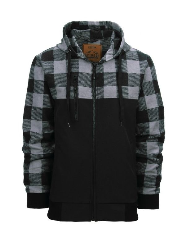 Houthakkers Jack zwart/grijs