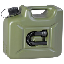 Jerrycan met tuit 10 liter groen