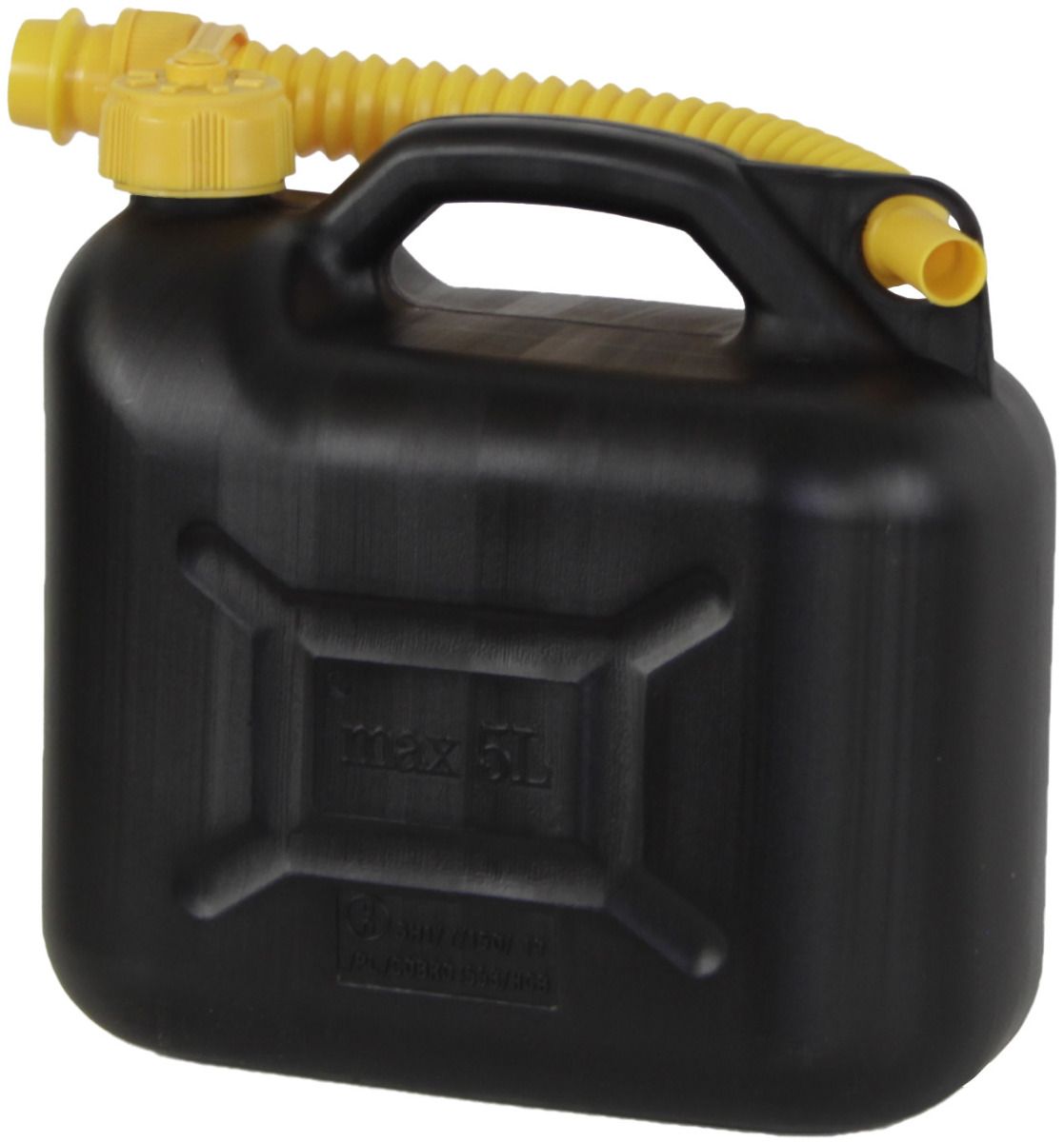 Jerrycan 5 liter zwart