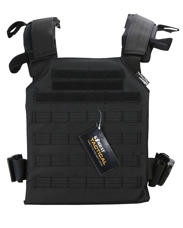 Spartan Plate Carrier zwart