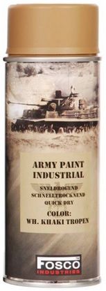 Verf spuitbus 400 ml. beige, WH Khaki Tropen