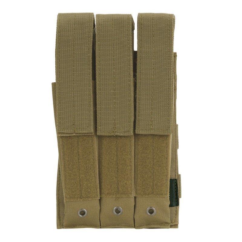 Opbouwtas magazijn pistool dicht 3x khaki