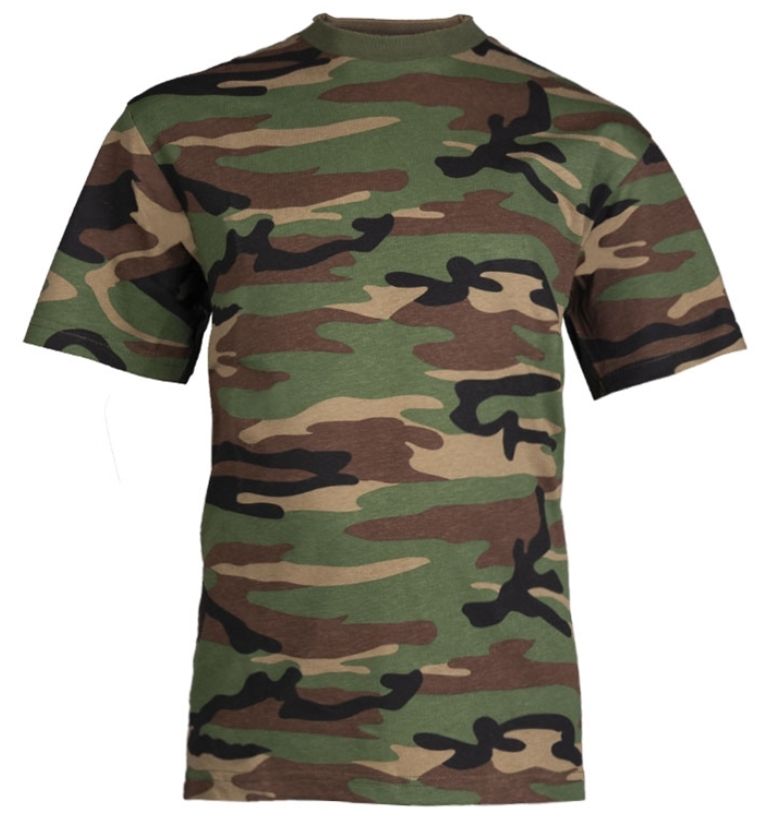 Kinder T-shirt camoflage