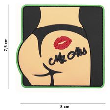 Embleem 3D PVC Kiss My Ass