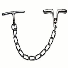 Knevelketting zilver/chroom