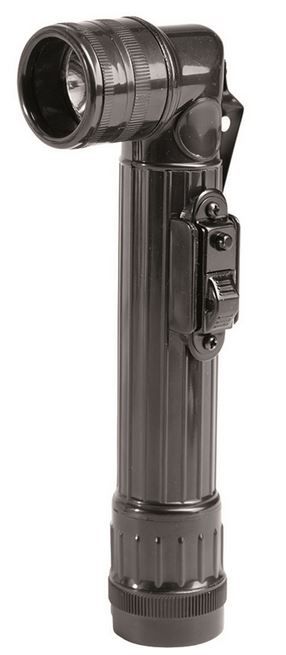 Hoeklamp led klein zwart