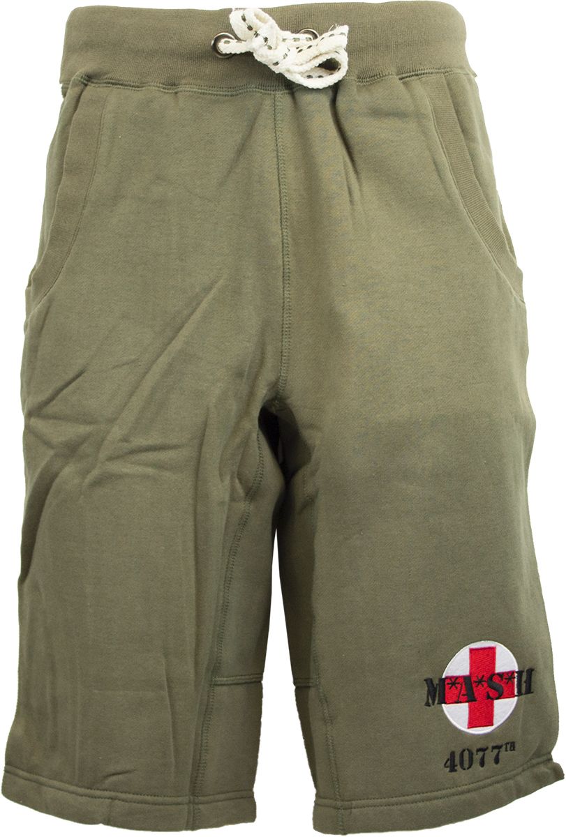 Korte joggingbroek MASH groen